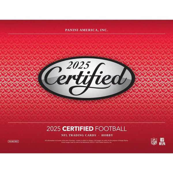 2025 Panini Certified Football Hobby Pack