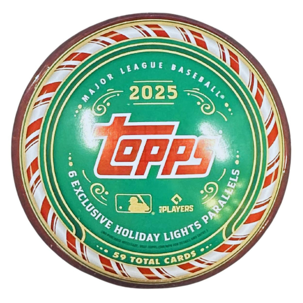 2025 Topps Holiday Baseball Tin