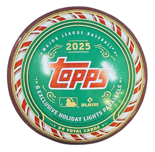 2025 Topps Holiday Baseball Tin
