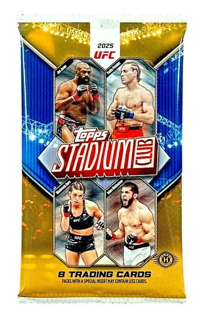 2025 Topps Stadium Club UFC Hobby Pack