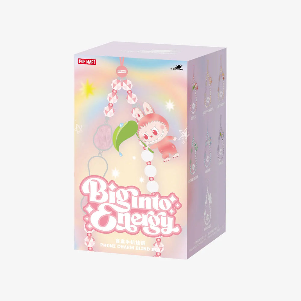 Pop Mart Labubu The Monsters Big into Energy Series Phone Charm Single Blind Box