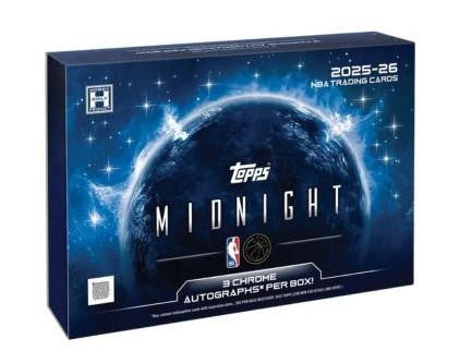 2025/26 Topps Midnight Basketball Hobby Box