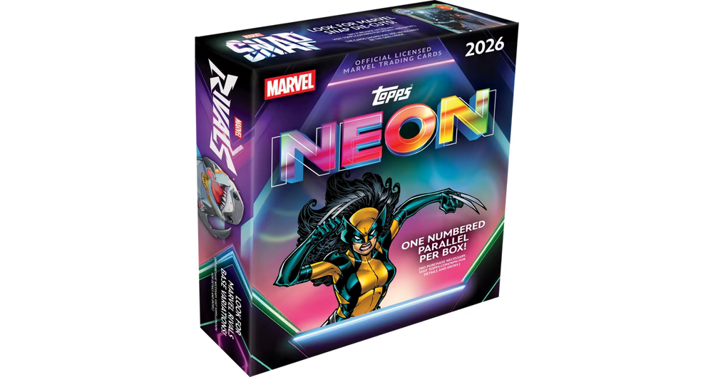 2026 Topps Marvel Neon Mega Box