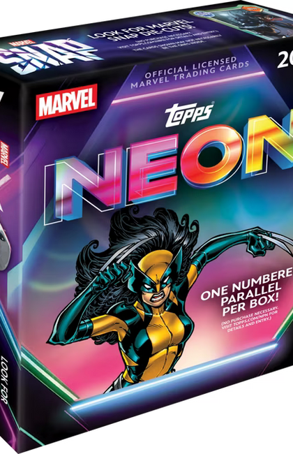 2026 Topps Marvel Neon Mega Box