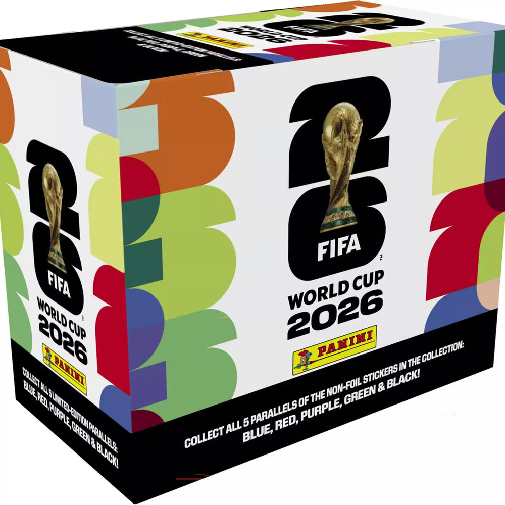 2026 Panini FIFA World Cup Soccer 25-Pack Sticker Box - U.S. Version