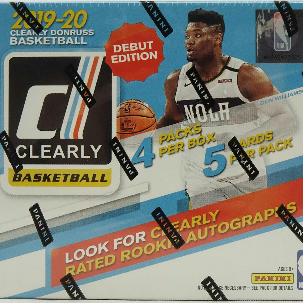 2019/20 Panini Clearly Donruss Basketball Hobby Box