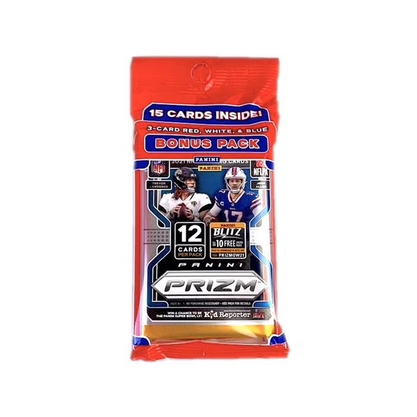 2021 Panini Prizm Football RWB Cello Pack