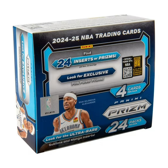 2024/25 Panini Prizm Basketball 24-Pack Retail Box
