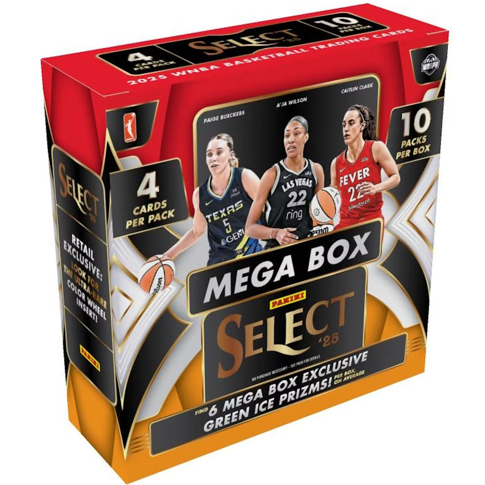 2025 Panini Select WNBA Basketball Mega Hobby Box