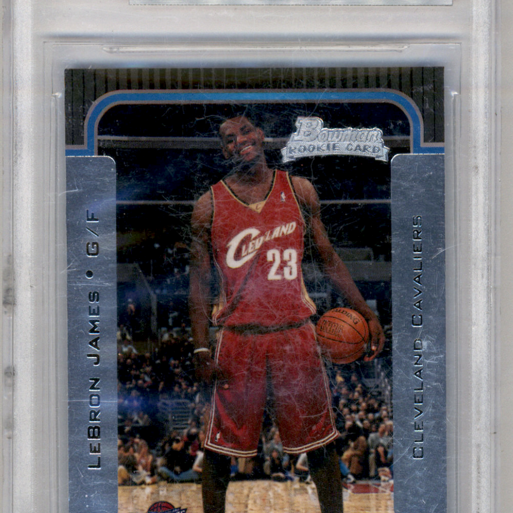 2003 Bowman LeBron James #123 BGS 9