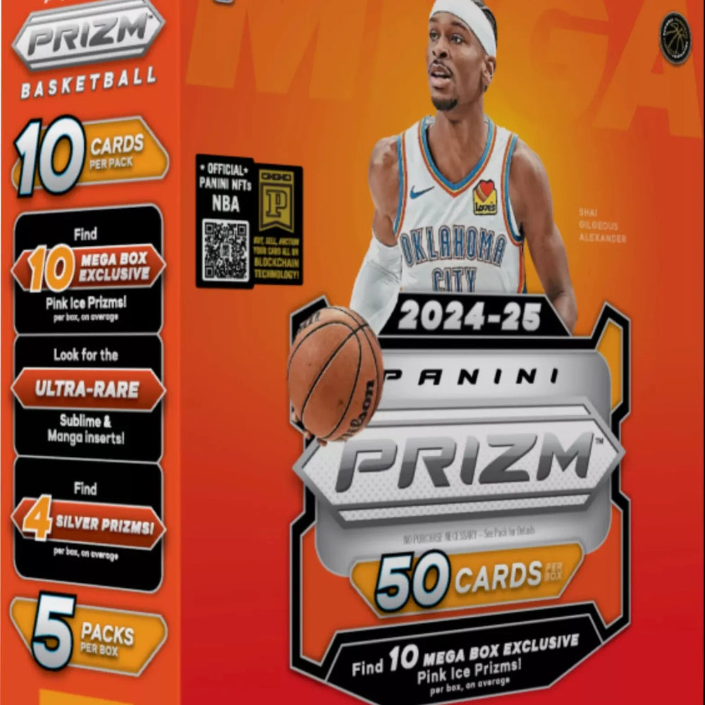 2024-25 Panini Prizm Basketball Mega Box