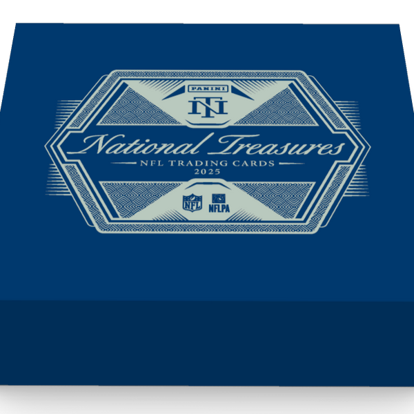 2025 Panini National Treasures NFL Trading Card Box (Hobby)