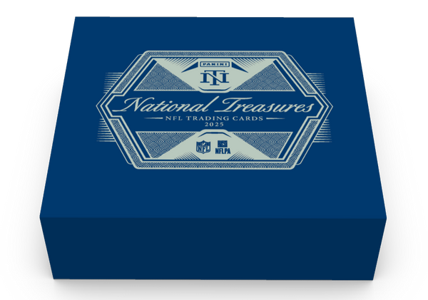 2025 Panini National Treasures NFL Trading Card Box (Hobby)