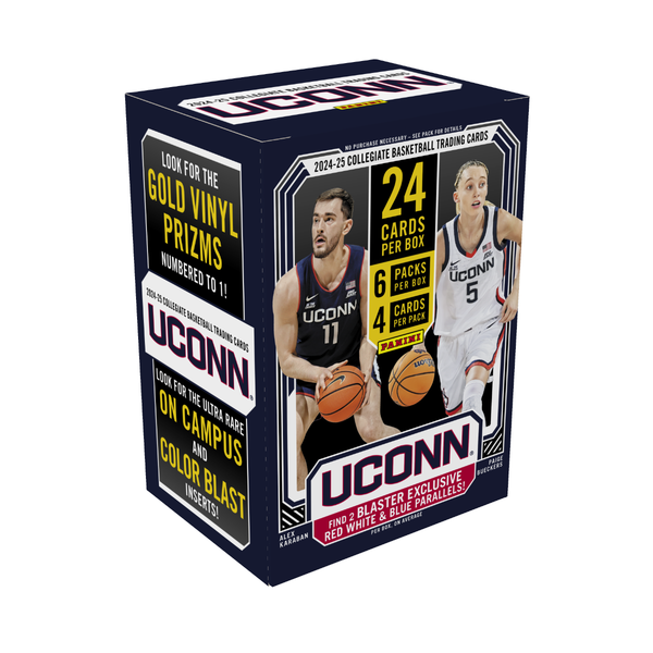 2024-25 Panini UConn Collegiate Basketball 6-Pack Blaster Box