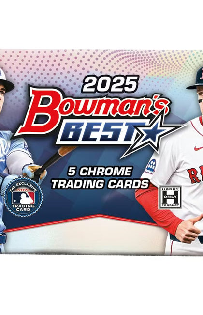 2025 Bowman's Best Baseball Hobby Pack