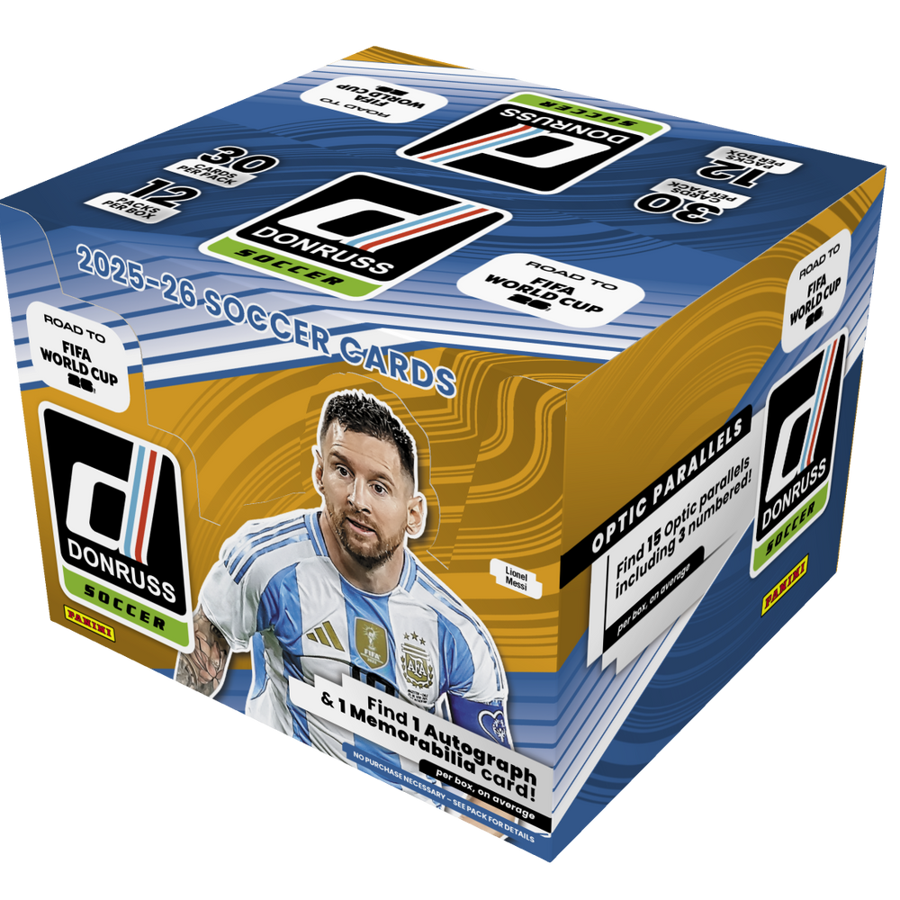 2025/26 Panini Donruss Road to FIFA World Cup Soccer Hobby Box