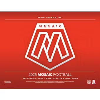 2025 Panini Mosaic Football 6-Pack Hobby Blaster Box