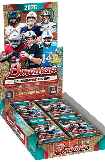 2026 Bowman Football Hobby Box