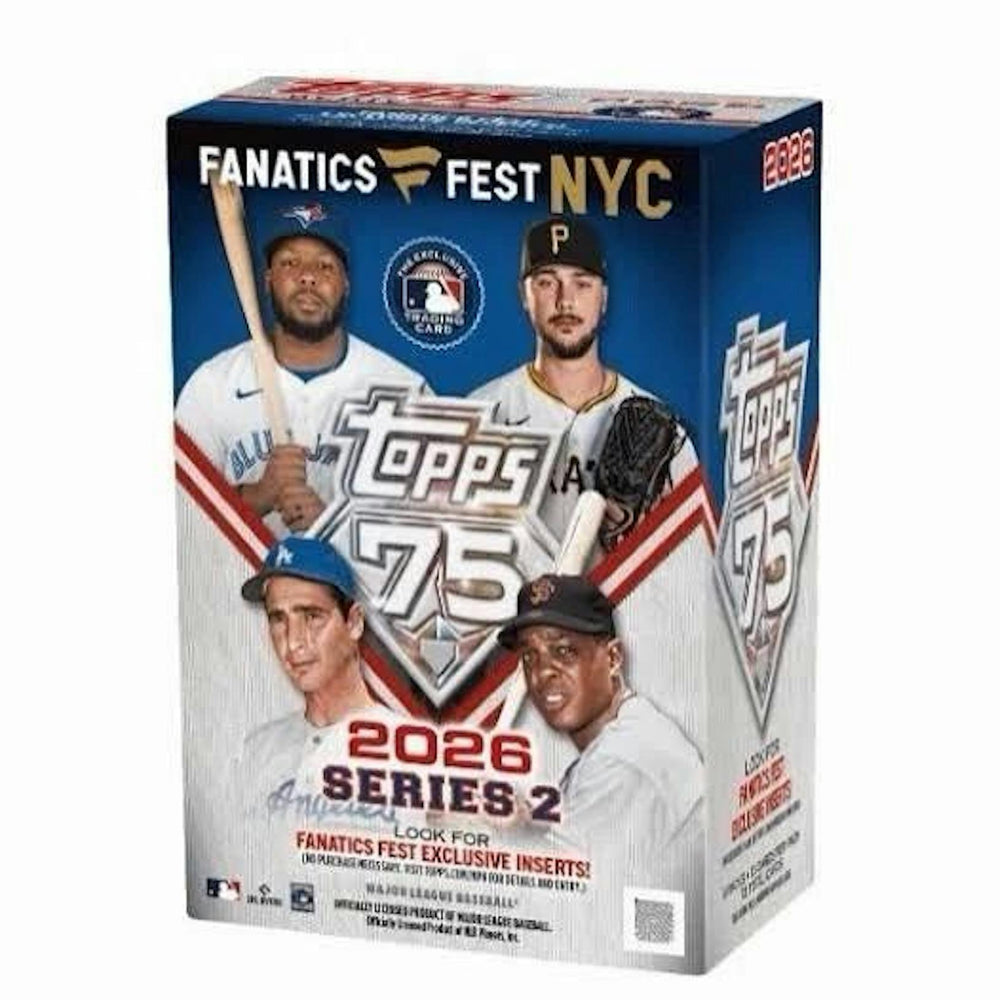 2026 Topps Series 2 Fanatics Fest NYC Baseball Blaster Box