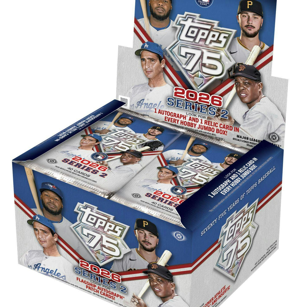 2026 Topps Series 2 Baseball Hobby Jumbo Box (Presell)