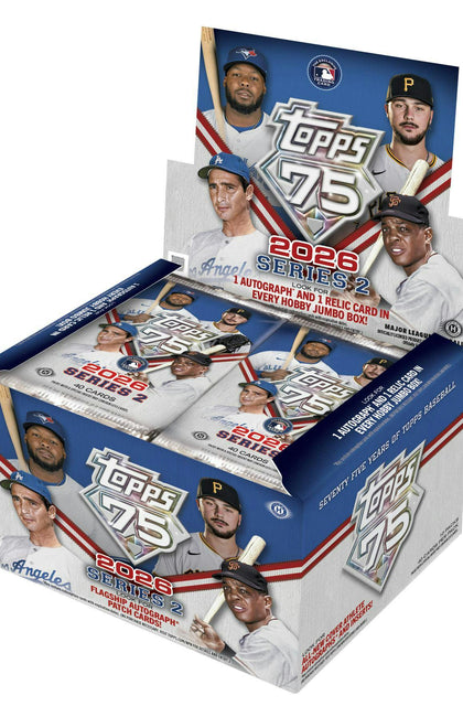 2026 Topps Series 2 Baseball Hobby Jumbo Box