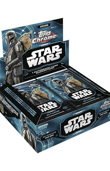 2026 Topps Star Wars Chrome Hobby Box