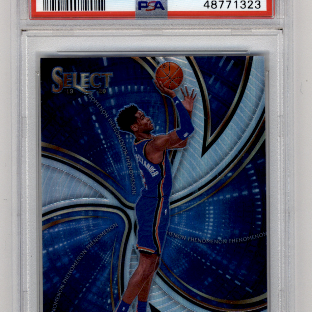 2019 Panini Select Phenomenon S. Gilgeous-Alexander #13 Silver PSA 9