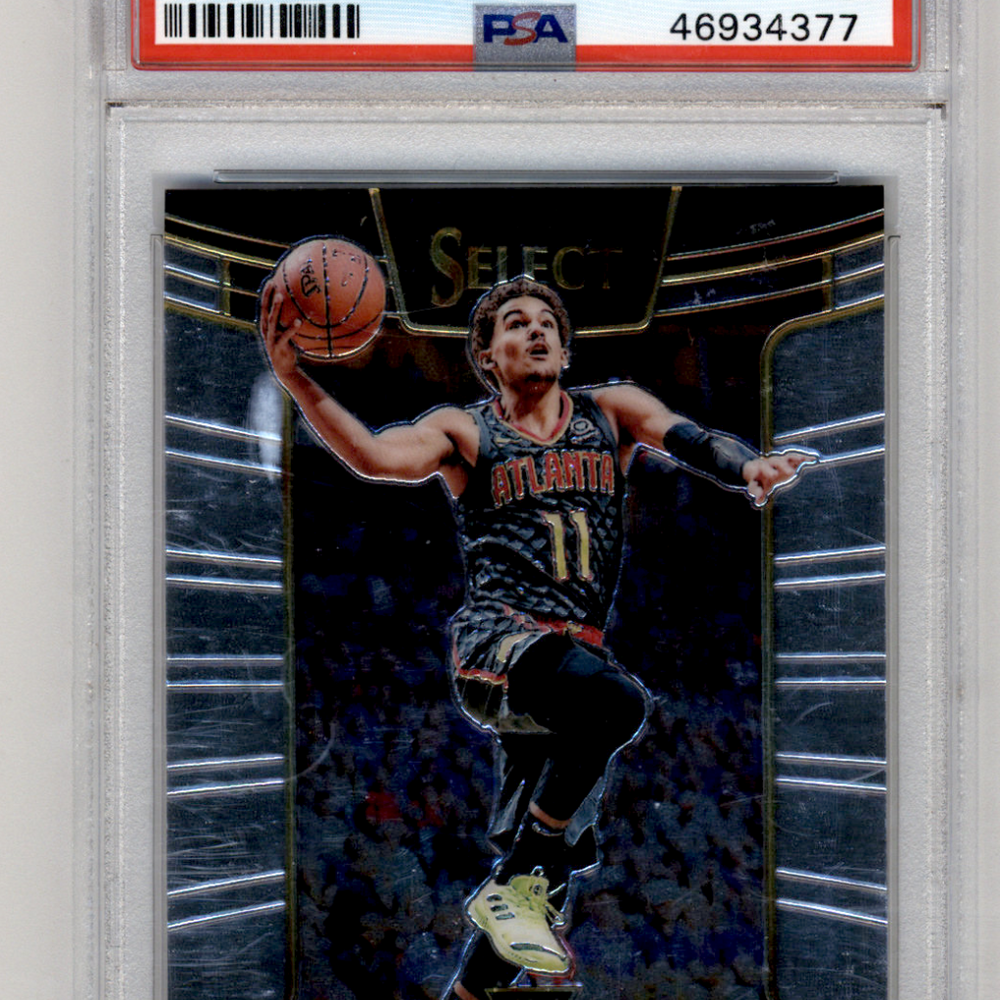2018 Panini Select Trae Young #45 PSA 10