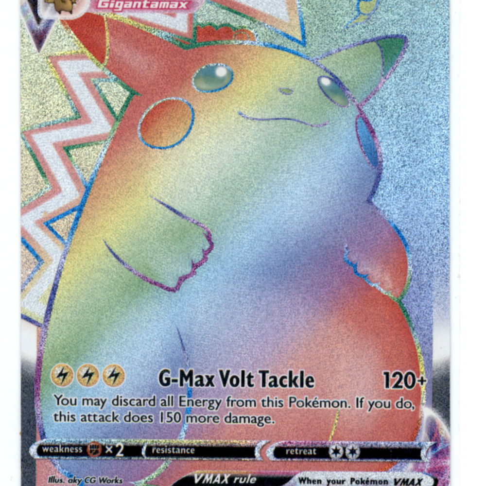 2020 Vivid Voltage Pikachu VMAX #188/185 HR