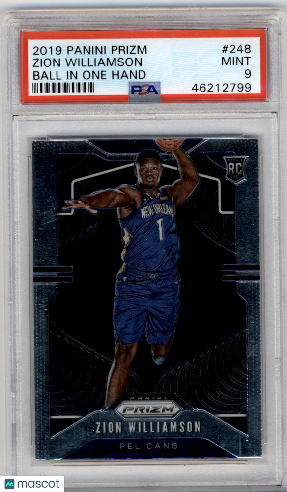 2019 Panini Prizm Zion Williamson #248 Variation PSA 9