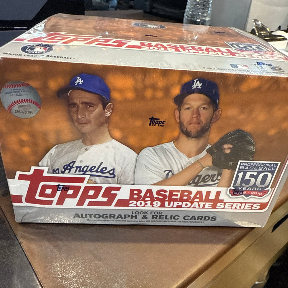 2019 Topps Update Series Baseball Retail Box
