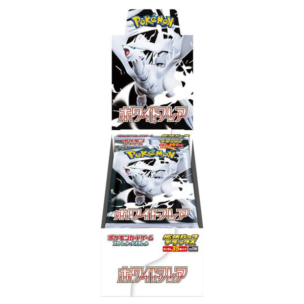 Pokemon Japanese Booster Box White Flare sv11w Deluxe Box