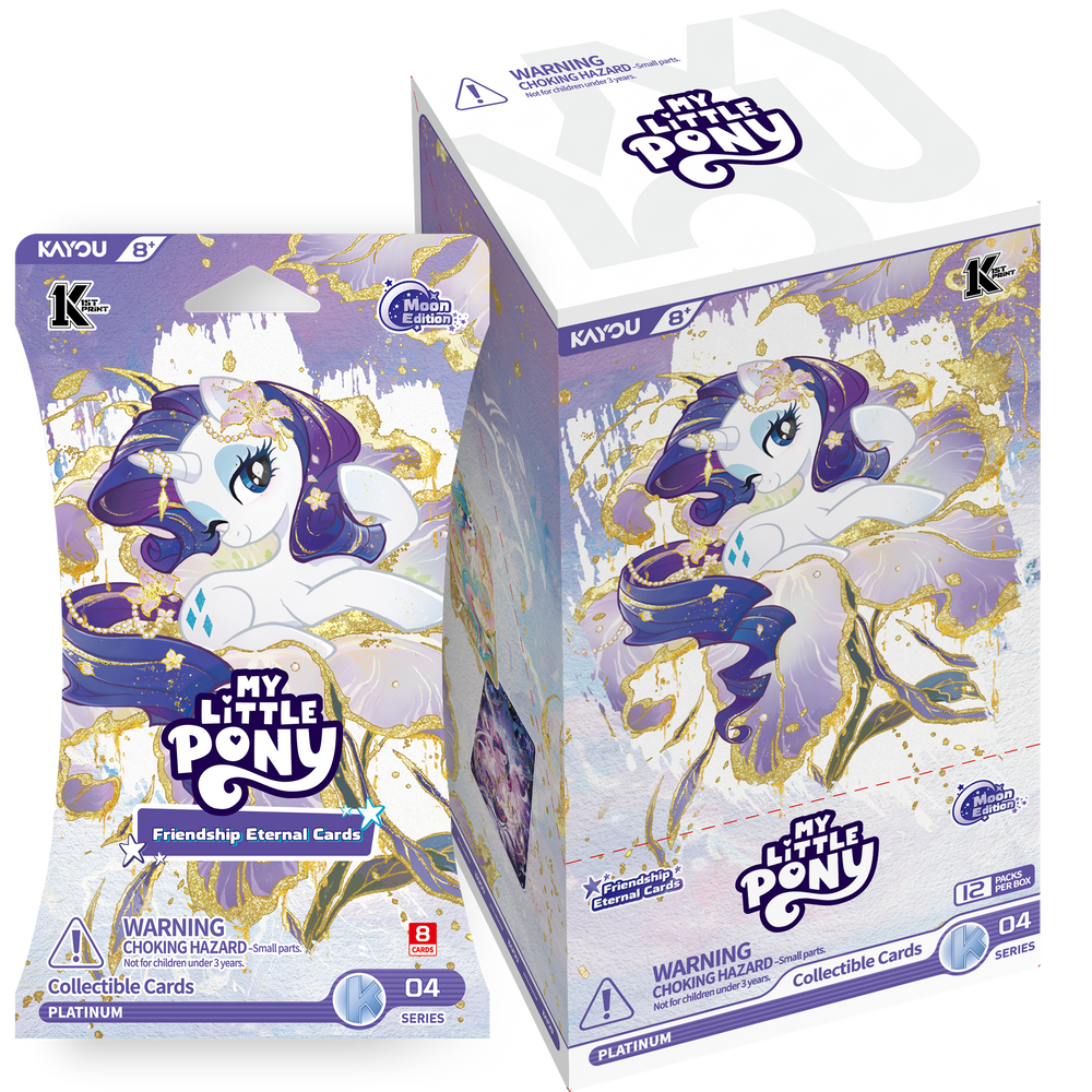 KAYOU My Little Pony Friendship Eternal Cards Moon Edition Series 4 Box -English