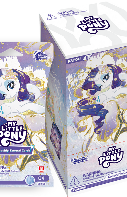 KAYOU My Little Pony Friendship Eternal Cards Moon Edition Series 4 Box -English