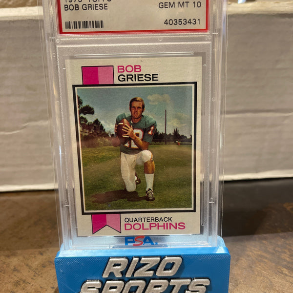 1973 Topps Bob Griese #295 PSA 10