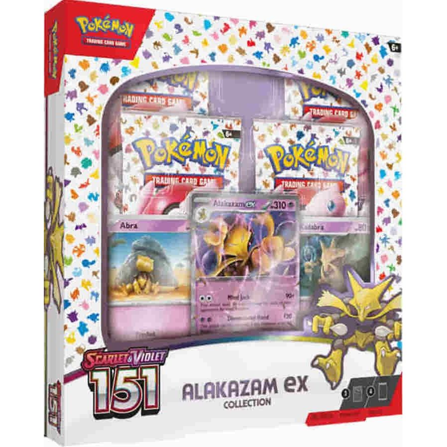 Pokemon Scarlet and Violet 151: Alakazam ex Collection