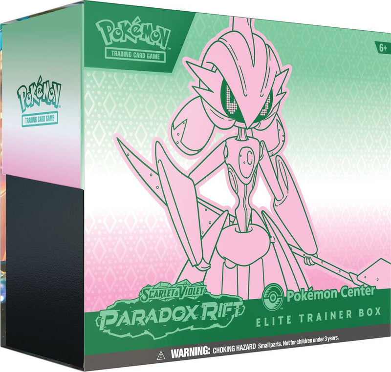 Paradox Rift Pokemon Center Elite Trainer Box (Exclusive) [Iron Valian - Rizo Sports Paradox Rift Pokemon Center Elite Trainer Box (Exclusive) [Iron Valian - Rizo Sports