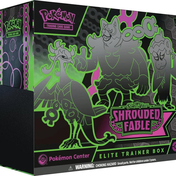 Pokemon Scarlet & Violet Pokemon Center Shrouded Fable Elite Trainer Box