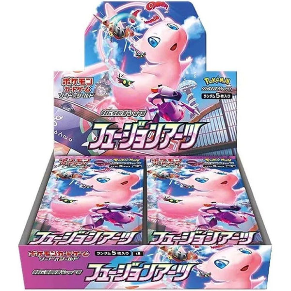 Pokemon Japanese Booster Box Fusion Arts (S8)