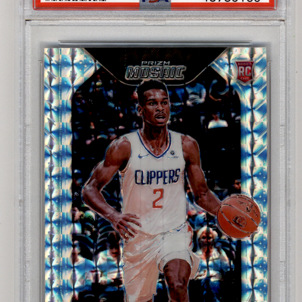 2018 Panini Prizm Mosaic S. Gilgeous-Alexander #89 PSA 9