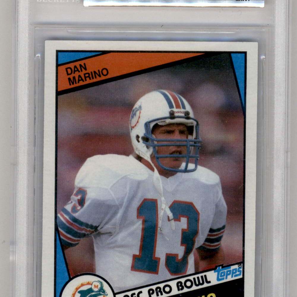 1984 Topps Dan Marino #123 BGS 9