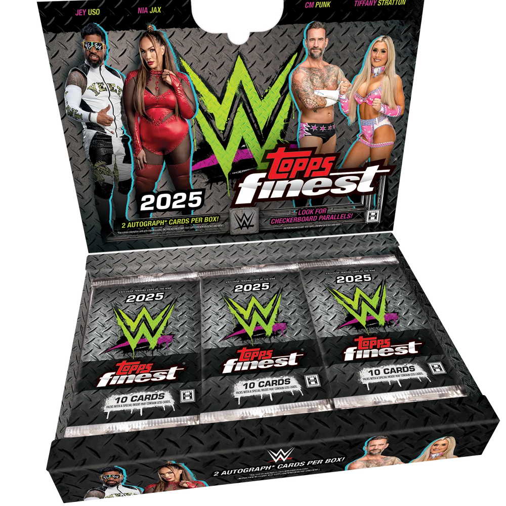 2025 Topps Finest WWE Hobby Box