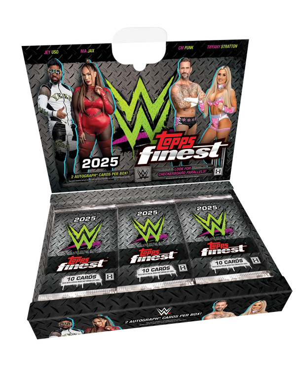 2025 Topps Finest WWE Hobby Box