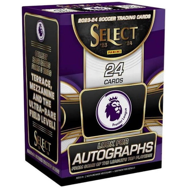 2024/25 Panini Select Premier League EPL Soccer 6-Pack Blaster Box