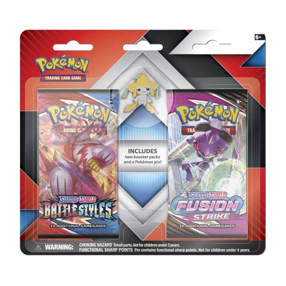 2 Booster Packs & Jirachi Collector's Pin - Miscellaneous Cards & Products (MCAP)