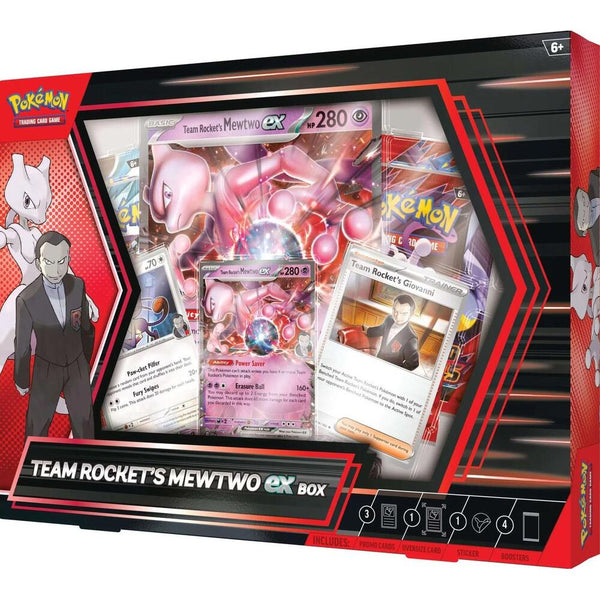Pokemon Team Rocket's Mewtwo ex Box