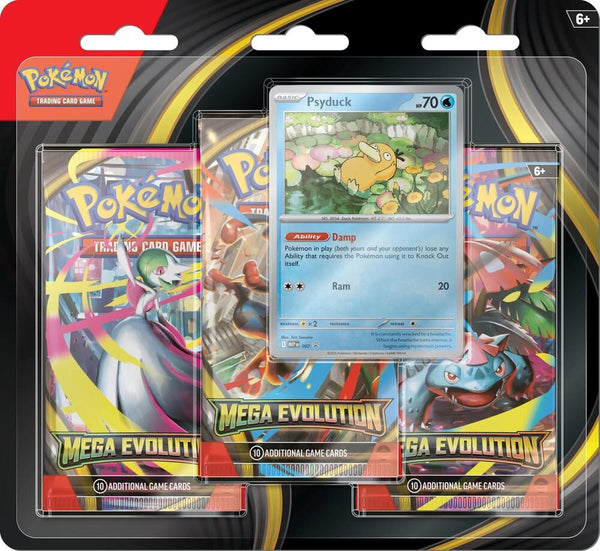 Pokemon Mega Evolution 3 Pack Blister