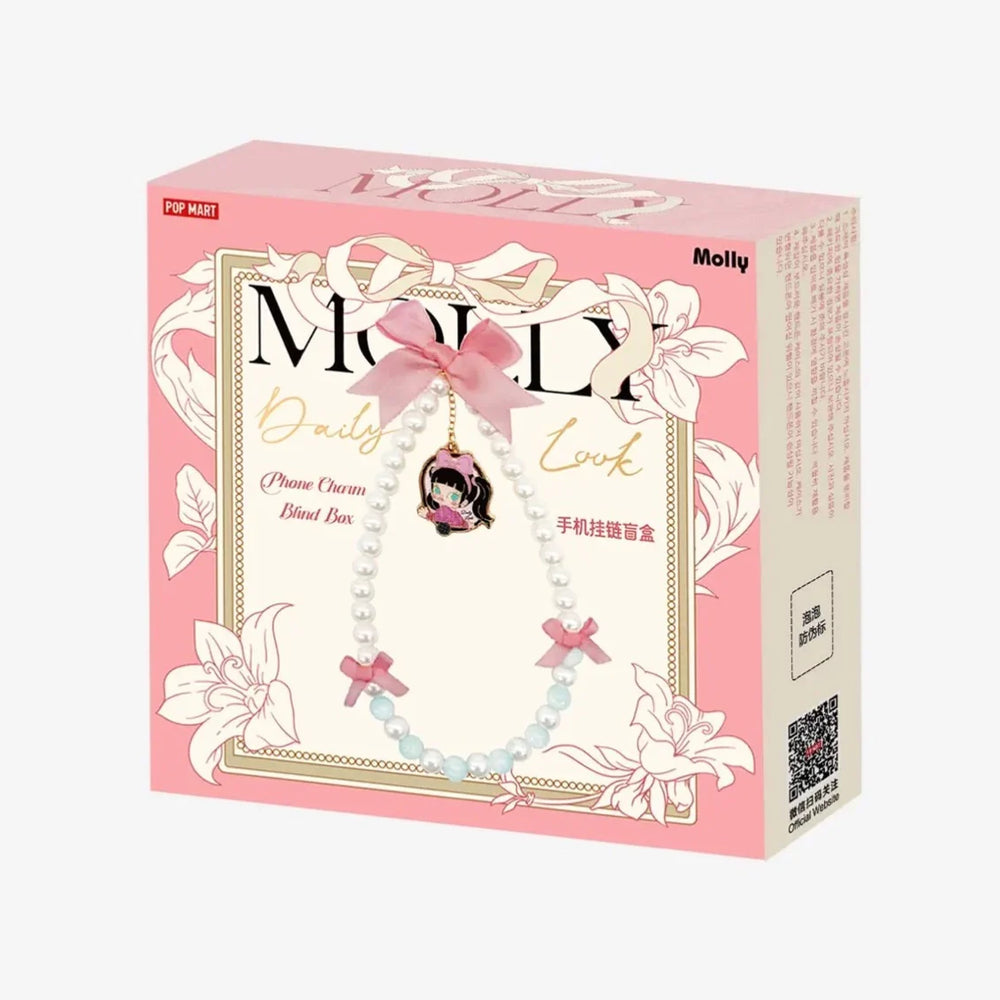 POPMART MOLLY Daily Look Series Phone Charm Blind Box