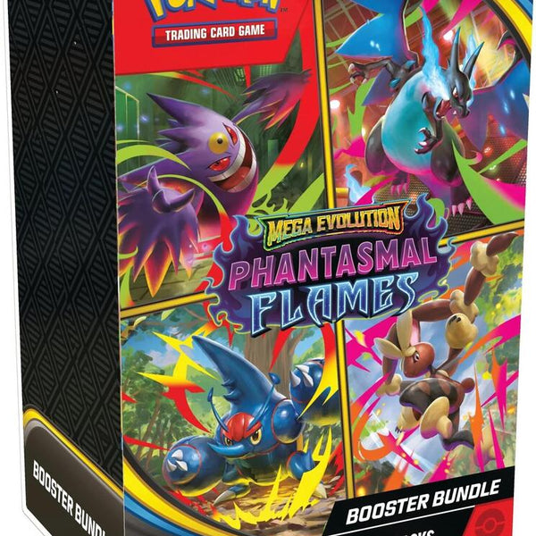 Pokemon Mega Evolution Phantasmal Flames Booster Bundle