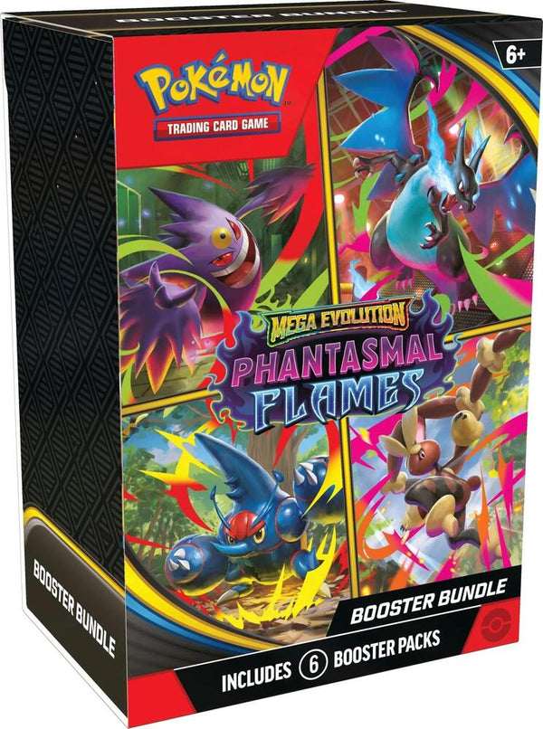 Pokemon Mega Evolution Phantasmal Flames Booster Bundle